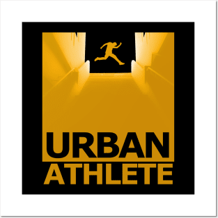 Urban Athlete Parkour T-Shirt Posters and Art